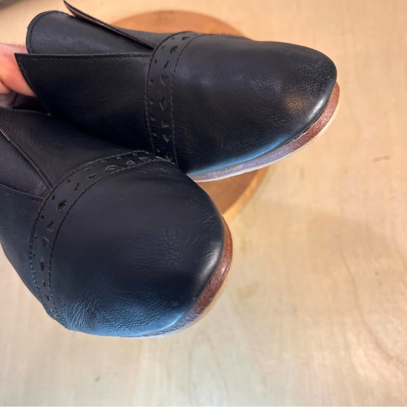 *Bali Elf | Black Leather Handmade Cap Toe Loafers Size 9.5 - Picture 14 of 16